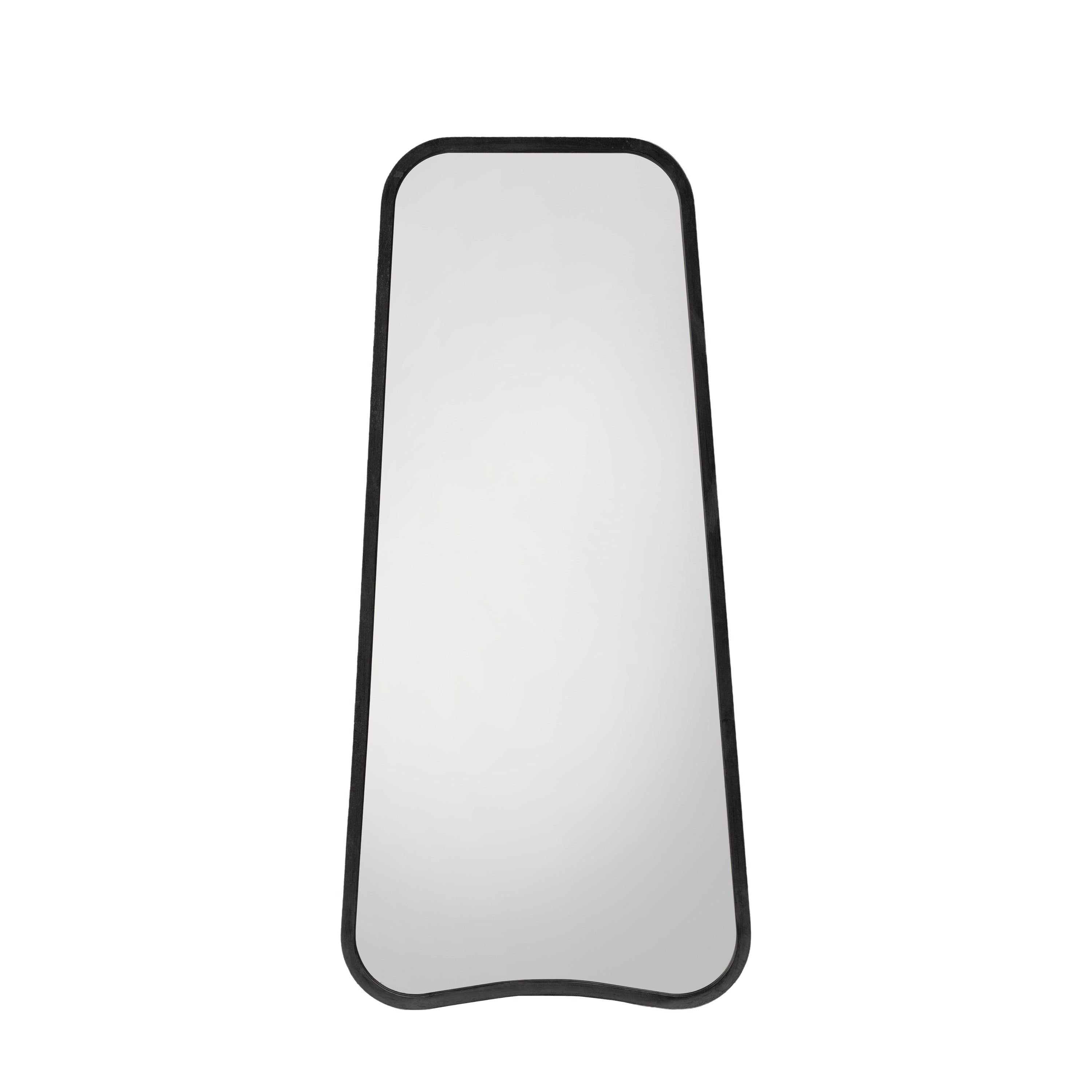 Stella Curves Rustic Black Full Length Leaner Mirror